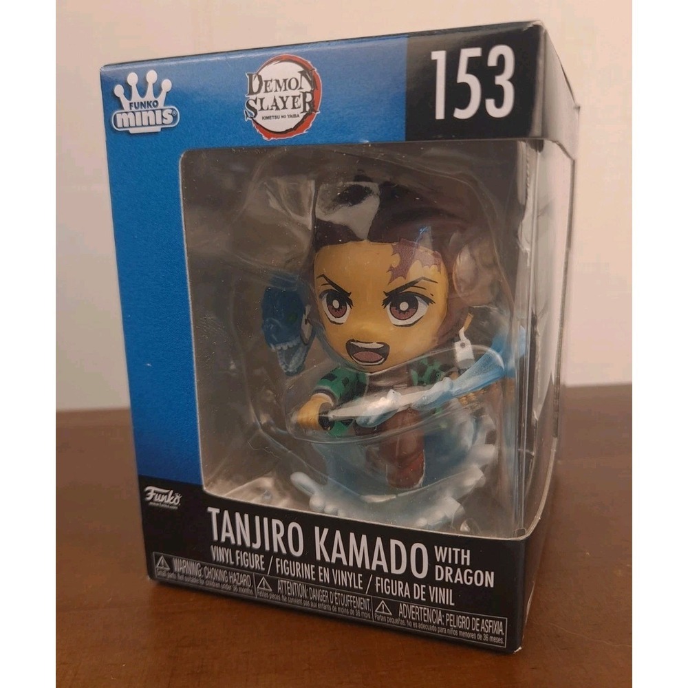 Funko Minis - Tanjiro Kamado With Dragon‎  - Demon Slayer #153 Vinyl Figure